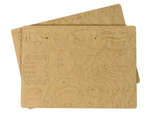 Wooden 3D Scorpion Puzzle Educational Assemblage 35 Pieces