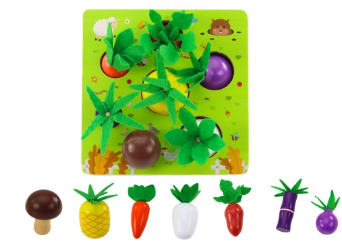Wooden Carrots Memory Game