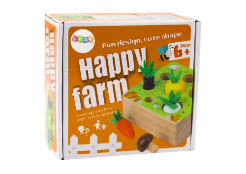 Wooden Carrots Memory Game