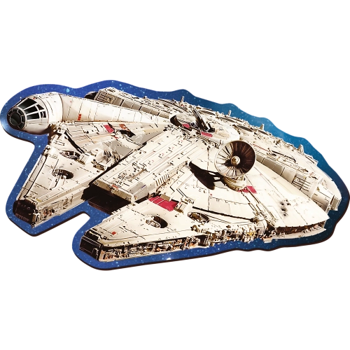 Wooden puzzle Star Wars 160 pcs Millennium Falcon Trefl 20189