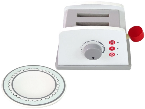 Wooden Toaster Breakfast Accessories Knob For Kids