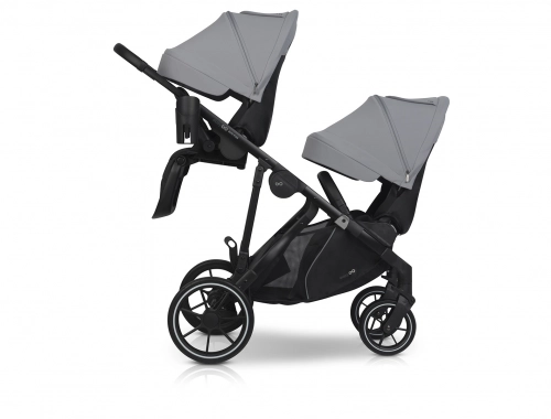 Wózek dziecięcy EasyGo Duoflex Cloudy Gray 1 siedzisko 1 gondola