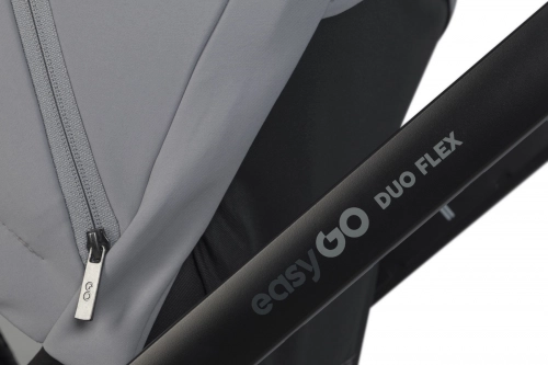 Wózek dziecięcy EasyGo Duoflex Cloudy Gray 1 siedzisko 1 gondola