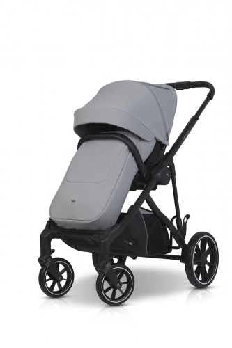 Wózek dziecięcy EasyGo Duoflex Cloudy Gray 2 siedziska