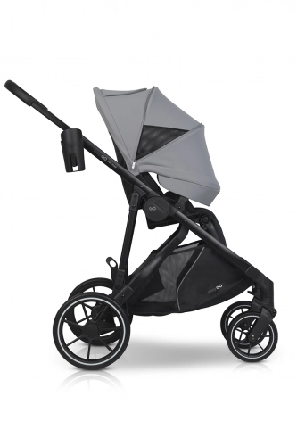 Wózek dziecięcy EasyGo Duoflex Cloudy Gray 2 siedziska