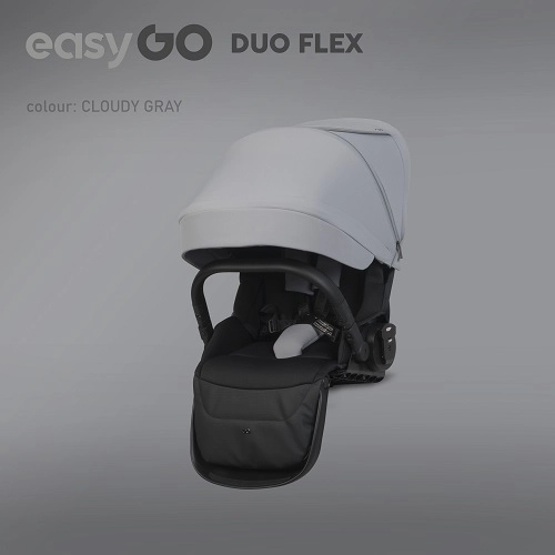 Wózek dziecięcy EasyGo Duoflex Cloudy Gray