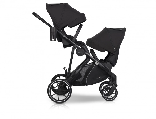 Easygo Duoflex Ebony Black Dvīņu rati