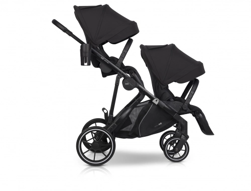 Easygo Duoflex Ebony Black Dvīņu rati