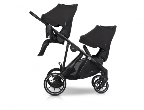 Easygo Duoflex Ebony Black Dvīņu rati