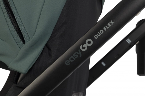 Wózek dziecięcy EasyGo Duoflex Sage Green 2 siedziska 2 gondole