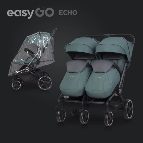 Wózek dziecięcy EasyGo Echo Sage Green