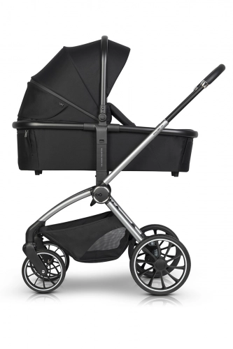 EasyGo Giro Ebony Black Bērnu rati 2in1