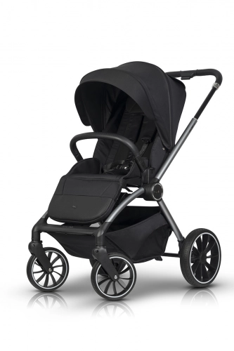 EasyGo Giro Ebony Black Bērnu rati 2in1