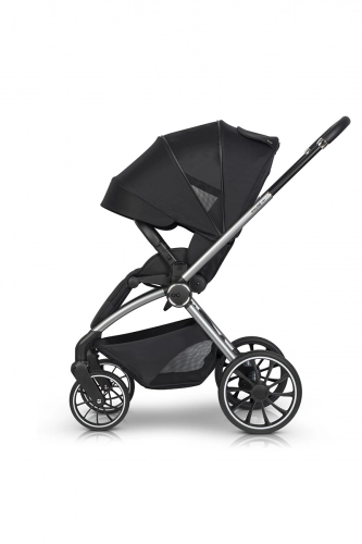 EasyGo Giro Ebony Black Bērnu rati 2in1