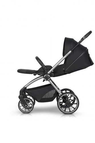 EasyGo Giro Ebony Black Bērnu rati 2in1