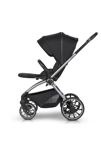 EasyGo Giro Ebony Black Bērnu rati 2in1