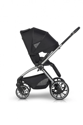 EasyGo Giro Ebony Black Bērnu rati 2in1