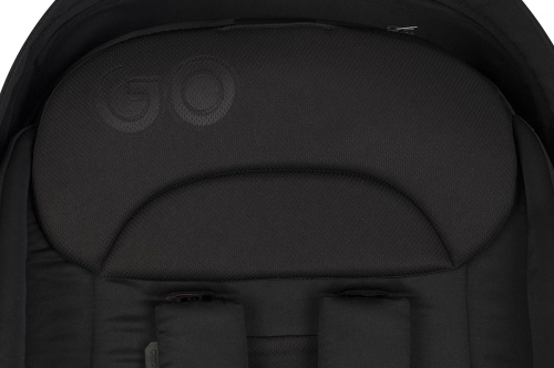 EasyGo Giro Ebony Black Bērnu rati 2in1