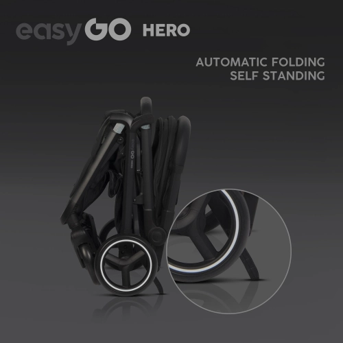 EasyGo Hero Ebony Black Прогулочная коляска
