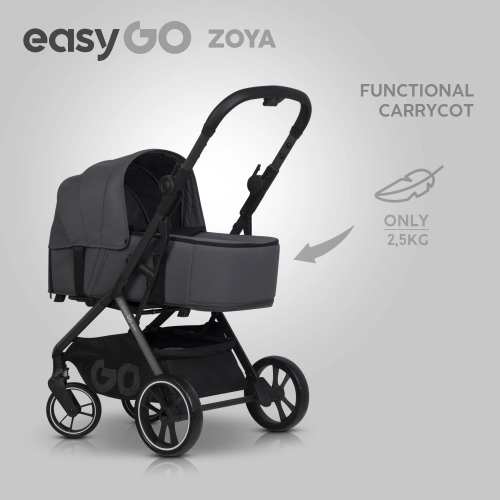 Wózek dziecięcy EasyGo Zoya Cloudy Gray