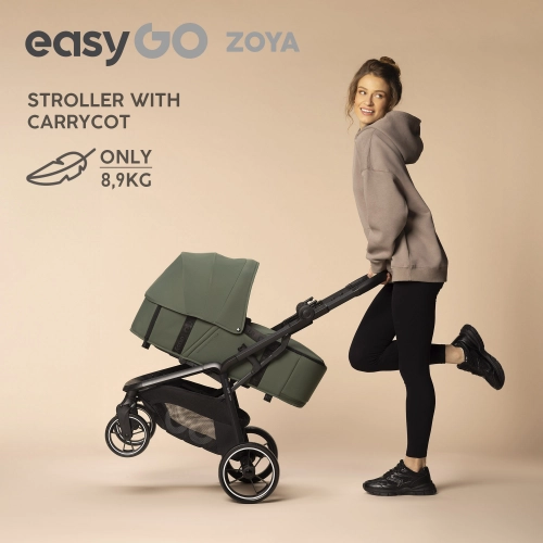 Wózek dziecięcy EasyGo Zoya Cloudy Gray