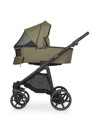 Riko Aura 05 Khaki Bērnu rati 2 in 1