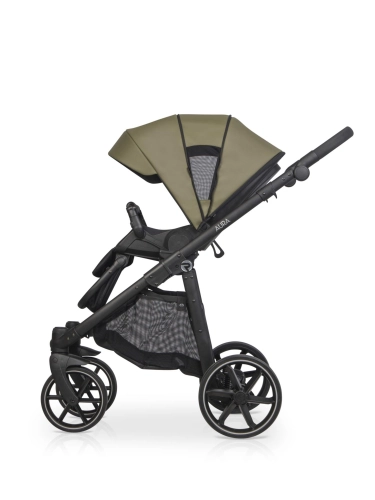 Riko Aura 05 Khaki Bērnu rati 2 in 1