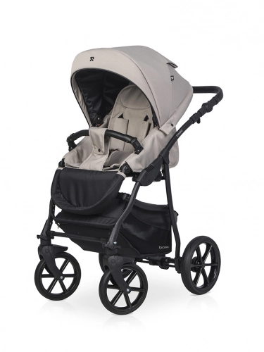 Riko Basic 2023 Cappuccino Bērnu rati 2 in 1