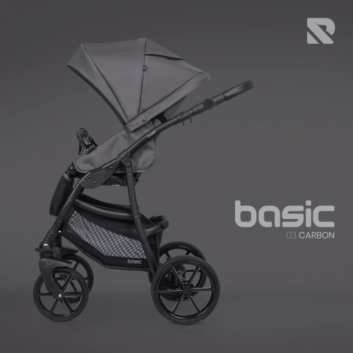 Riko Basic 2023 Carbon Bērnu rati 2 in 1