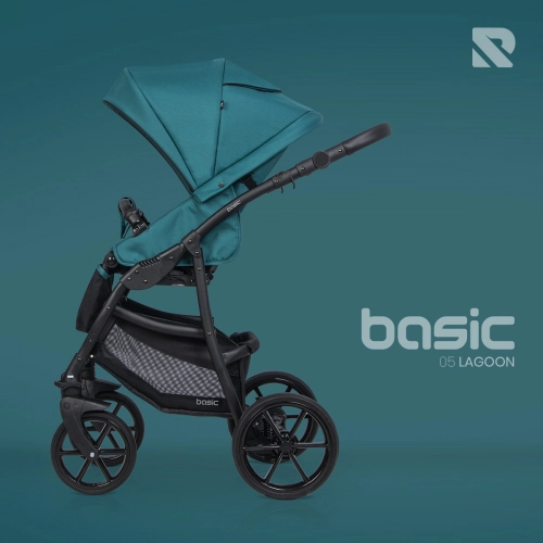 Riko Basic 2023 Lagoon Bērnu rati 2 in 1