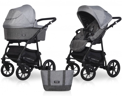 Riko Basic Bella 01 Stone Bērnu rati 2in1