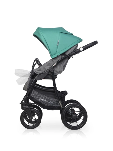 Riko Basic Bella 03 Lagoon Bērnu rati 2in1