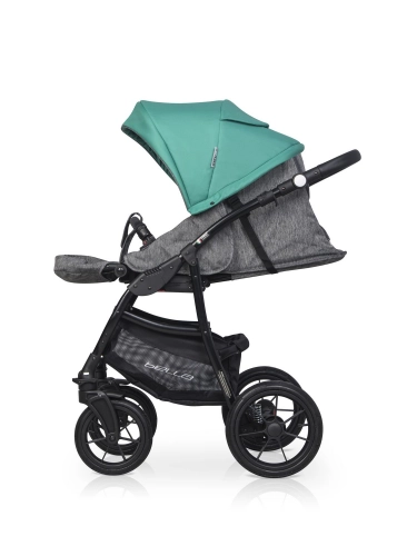 Riko Basic Bella 03 Lagoon Bērnu rati 2in1