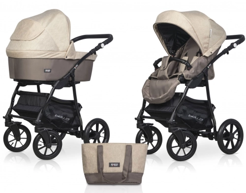 Riko Basic Bella 06 Sand Bērnu rati 2in1
