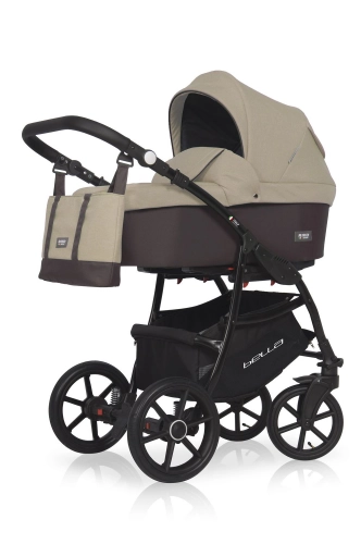 Riko Basic Bella 07 Taupe Bērnu rati 2in1