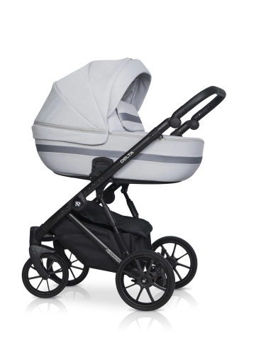Riko Basic Delta 01 Grey Fox Bērnu rati 2in1