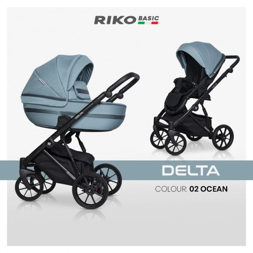 Wózek dziecięcy Riko Basic Delta 02 Ocean