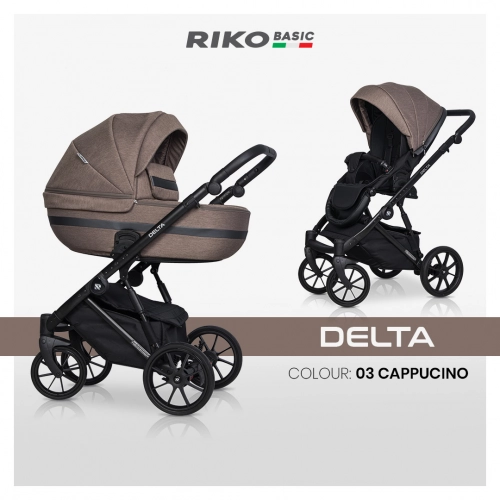 Wózek dziecięcy Riko Basic Delta 03 Cappucino