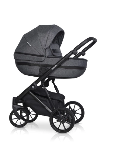 Riko Basic Delta 05 Carbon Bērnu rati 2in1