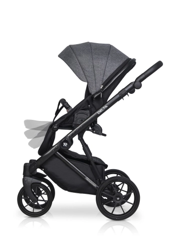 Riko Basic Delta 05 Carbon Bērnu rati 2in1