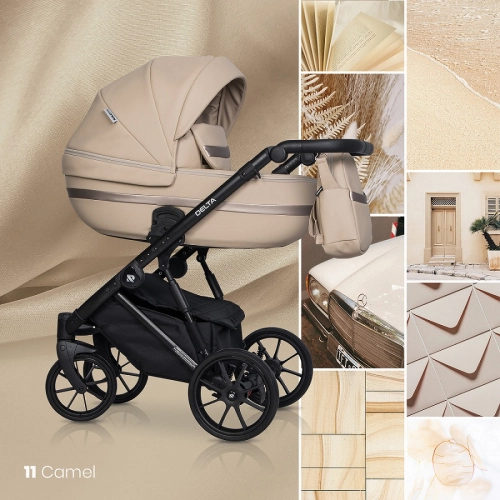 Wózek dziecięcy Riko Basic Delta Ecco 11 Camel