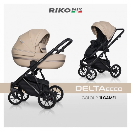 Wózek dziecięcy Riko Basic Delta Ecco 11 Camel