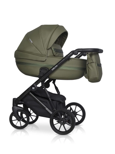 Riko Basic Delta Ecco 13 Olive Bērnu rati 2in1