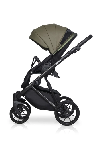 Riko Basic Delta Ecco 13 Olive Bērnu rati 2in1