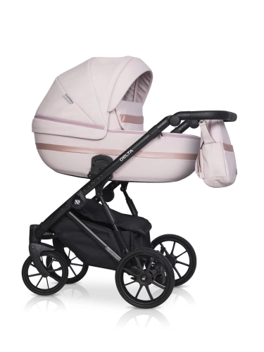 Riko Basic Delta Ecco 14 Rose Bērnu rati 2in1