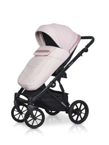 Riko Basic Delta Ecco 14 Rose Bērnu rati 2in1