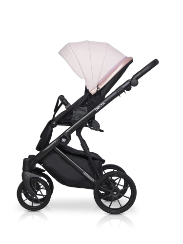 Riko Basic Delta Ecco 14 Rose Bērnu rati 2in1