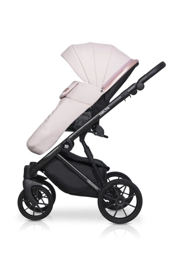 Riko Basic Delta Ecco 14 Rose Bērnu rati 2in1
