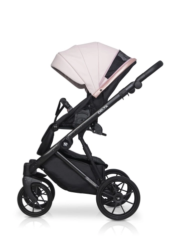 Riko Basic Delta Ecco 14 Rose Bērnu rati 2in1