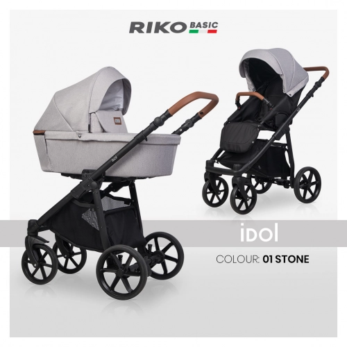 Riko Basic Idol 01 Stone Детская коляска 2в1